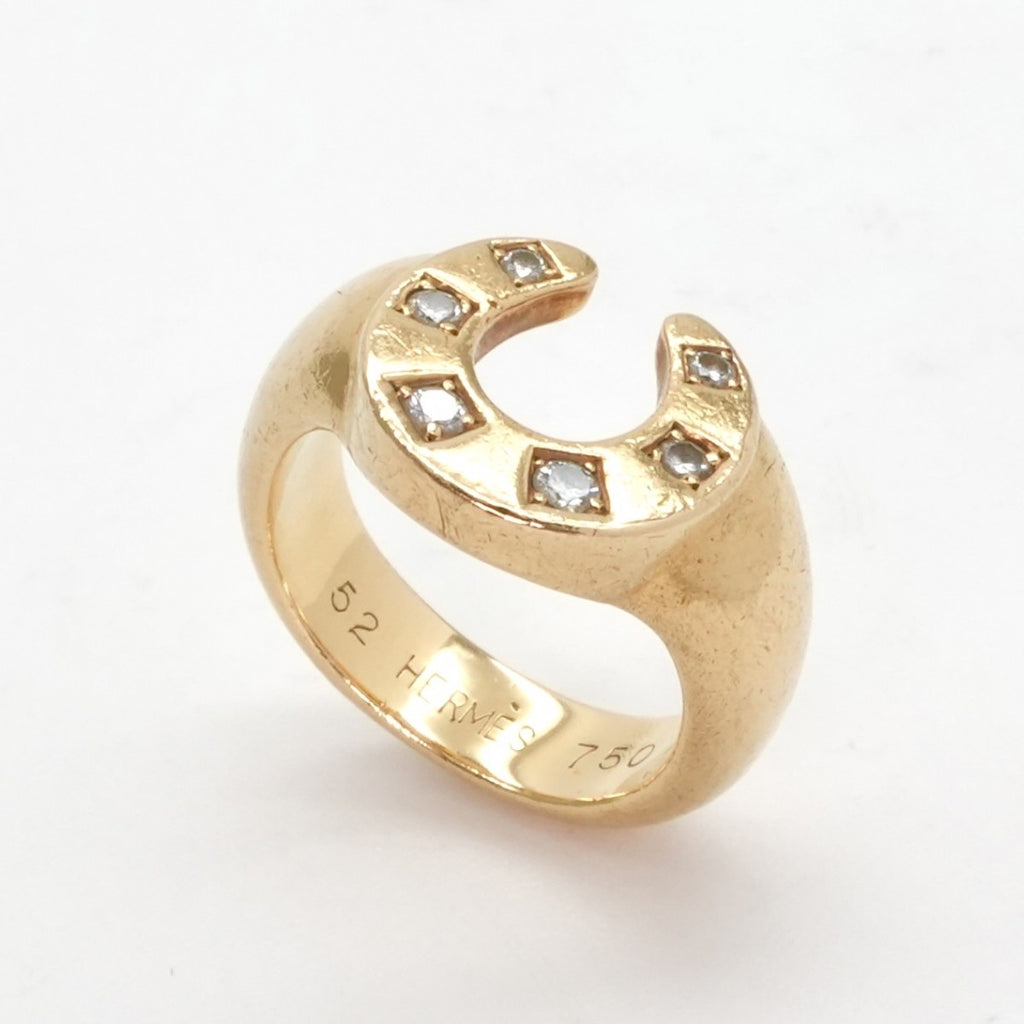 HERMES HERMES Horseshoe Ring 750 Gold – H3（エイチスリー）