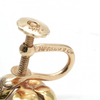 ティファニー TIFFANY&Co. ピアス イヤリング 18K/14K ゴールド イヤリング　ダイヤモンド　イエローゴールド