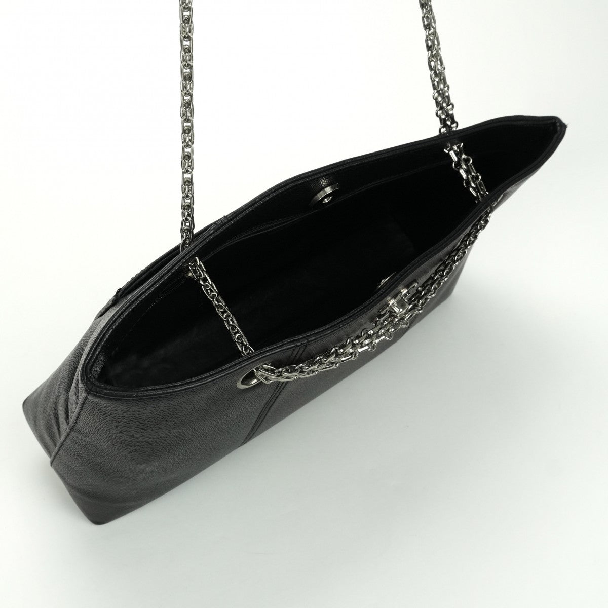 シャネル CHANEL ココマーク ターンロック バッグ トートバッグ ショルダーバッグ キャビアスキン ブラック black 黒 シルバー金具 チェーンショルダーバッグ