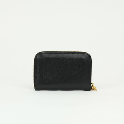 エルメス HERMES ジップアンゴー ジップ アンゴー　Zipengo カードケース カード入れ パスケース エバーカラー ノワール Noir ブラック Black 黒 ゴールド金具