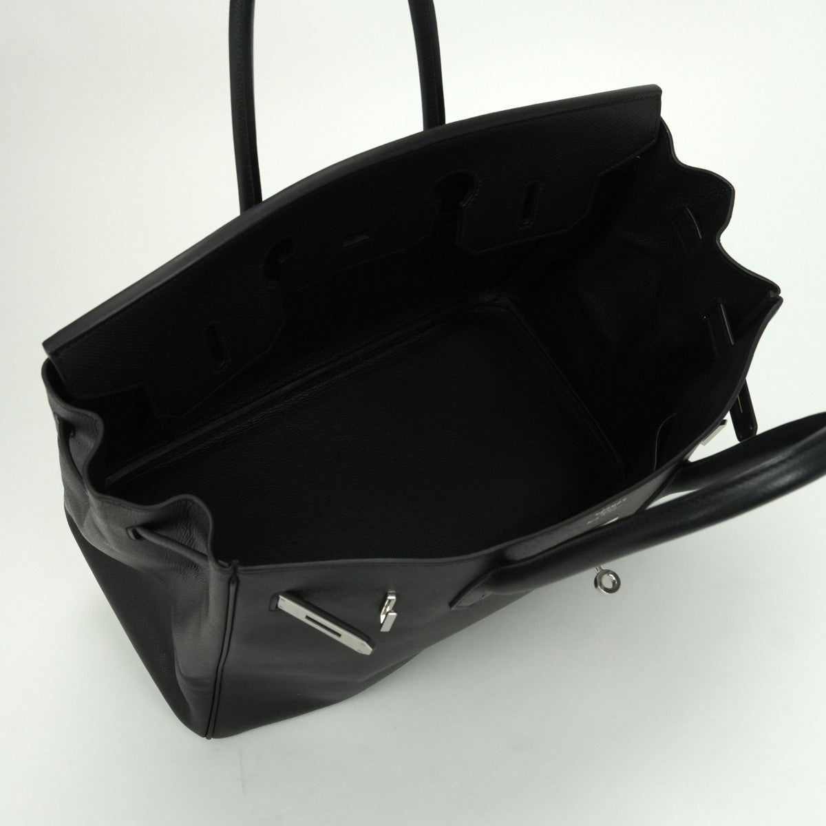 エルメス HERMES バーキン 35 バーキン35 バッグ トートバッグ ヴォーエプソン ノワール noir ブラック Black 黒 シルバー金具 トートバッグ