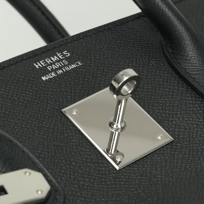 エルメス HERMES バーキン 35 バーキン35 バッグ トートバッグ ヴォーエプソン ノワール noir ブラック Black 黒 シルバー金具 トートバッグ