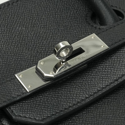 エルメス HERMES バーキン 35 バーキン35 バッグ トートバッグ ヴォーエプソン ノワール noir ブラック Black 黒 シルバー金具 トートバッグ
