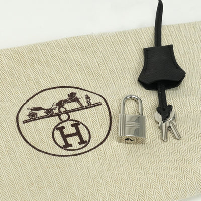 エルメス HERMES バーキン 35 バーキン35 バッグ トートバッグ ヴォーエプソン ノワール noir ブラック Black 黒 シルバー金具 トートバッグ