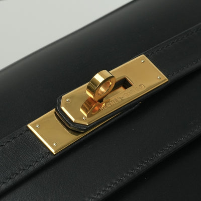 エルメス HERMES ケリー32 ケリー 32 バッグ トートバッグ ショルダーバッグ ボックスカーフ ノワール noir ブラック black 黒 ゴールド金具 ハンドバッグ 外縫い 2WAYバッグ
