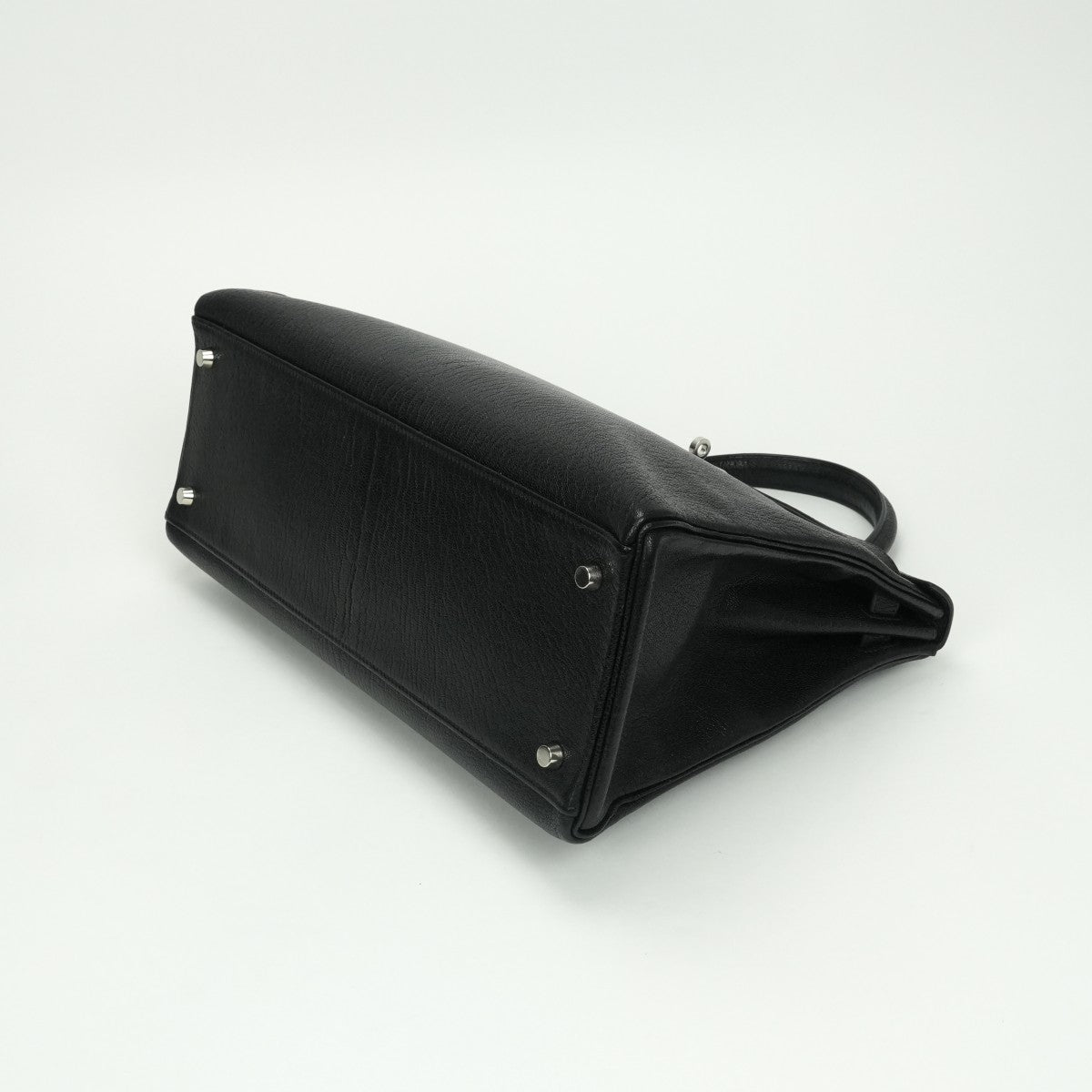 エルメス HERMES ケリー35 ケリー 35 バッグ トートバッグ ショルダーバッグ シェーブル コロマンデル ノワール noir ブラック black 黒 シルバー金具 シェブルミゾル 新型 新金具 V字金具