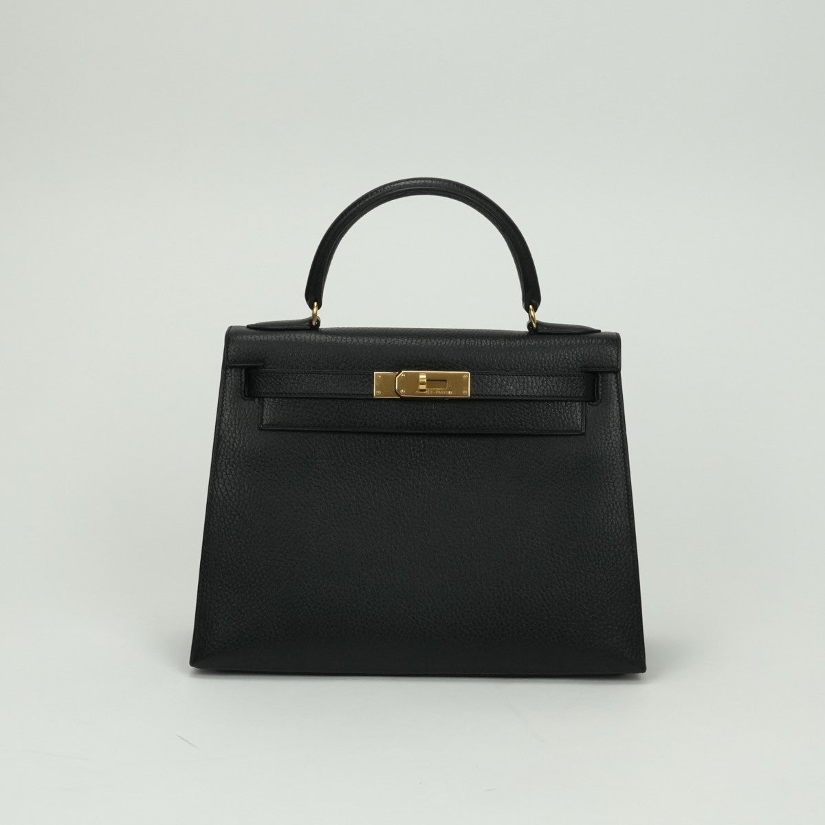 エルメス HERMES ケリー28 ケリー 28 バッグ トートバッグ ショルダーバッグ アルデンヌ ノワール noir ブラック Black 黒 ゴールド金具 ハンドバッグ ショルダーバッグ