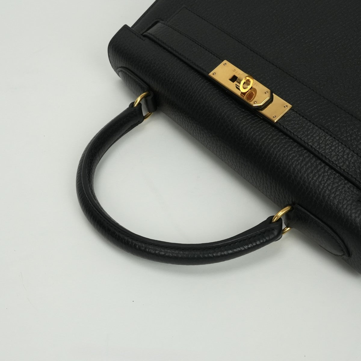 エルメス HERMES ケリー28 ケリー 28 バッグ トートバッグ ショルダーバッグ アルデンヌ ノワール noir ブラック Black 黒 ゴールド金具 ハンドバッグ ショルダーバッグ