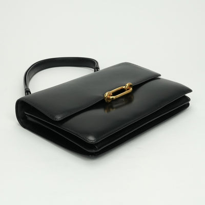 エルメス HERMES フォンスベル バッグ ショルダーバッグ ボックスカーフ ノワール Noir ブラック Black 黒 ゴールド金具