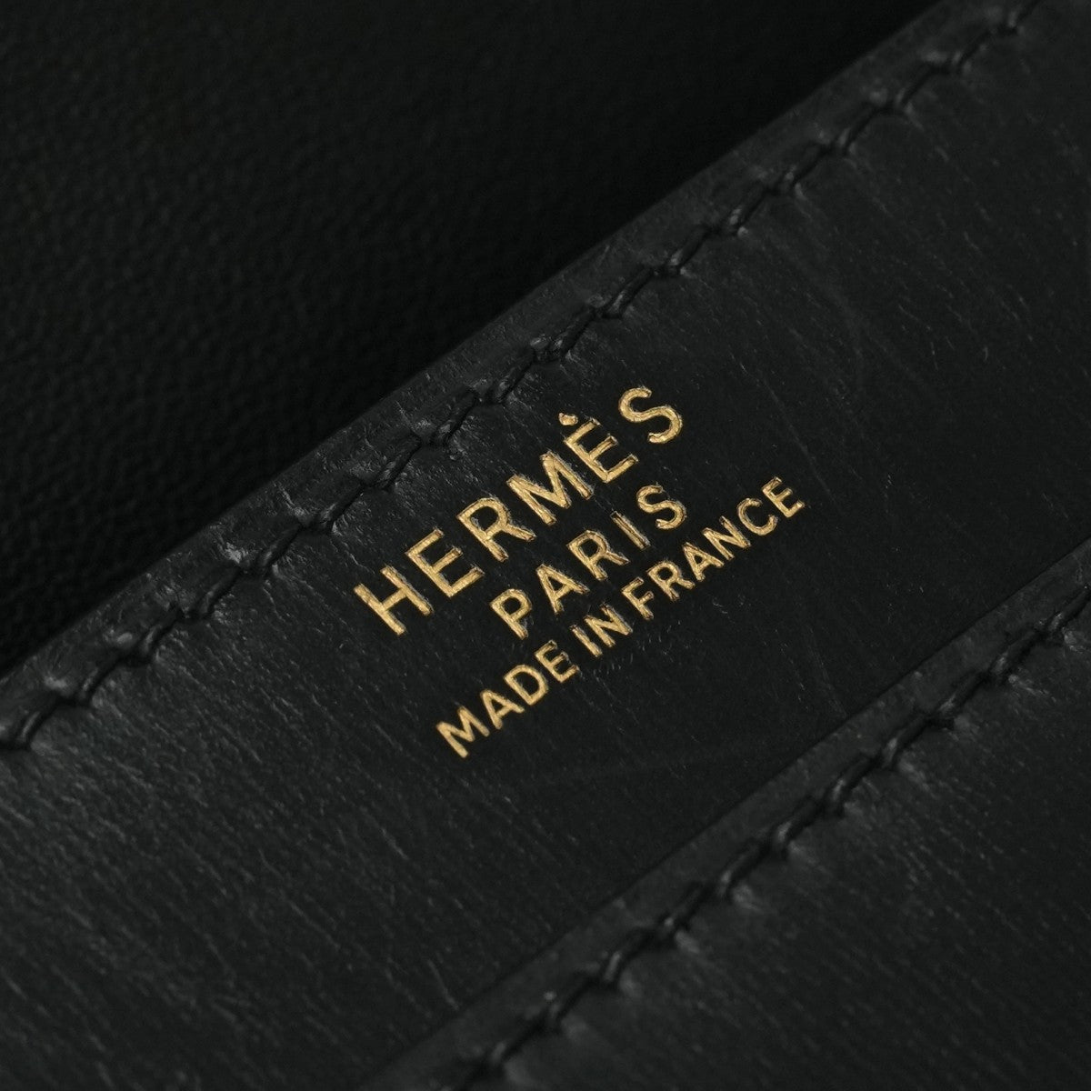 エルメス HERMES フォンスベル バッグ ショルダーバッグ ボックスカーフ ノワール Noir ブラック Black 黒 ゴールド金具