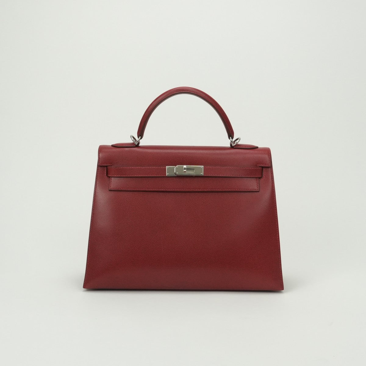 エルメス HERMES ケリー32 ケリー 32 バッグ トートバッグ ショルダーバッグ リセ ルージュヴィフ Rougevif レッド Red 赤 シルバー金具 ハンドバッグ 2Way Sマーク