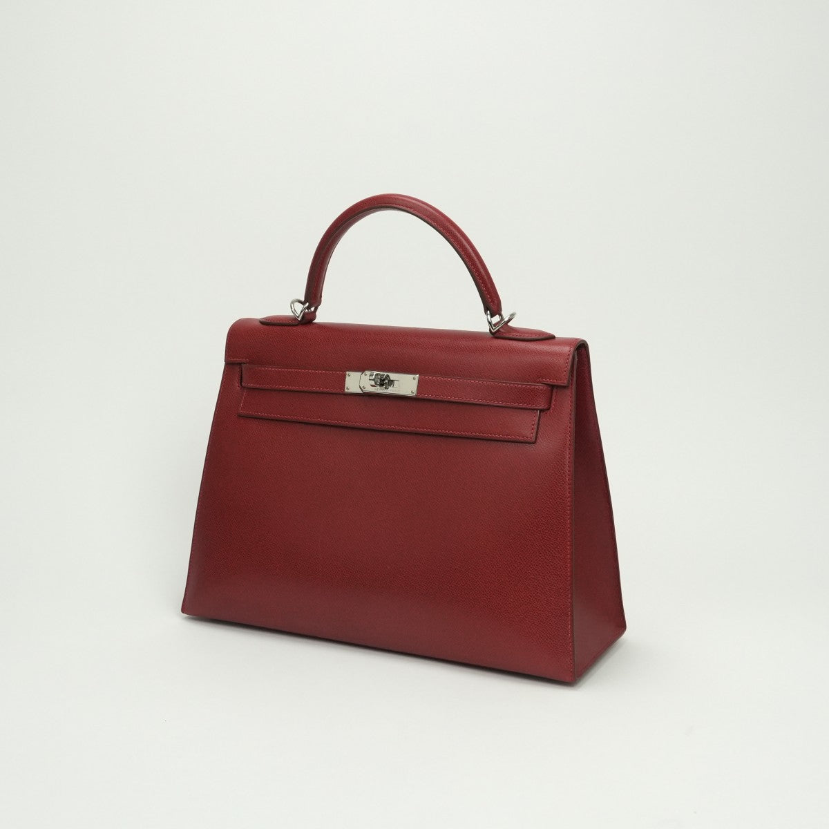 エルメス HERMES ケリー32 ケリー 32 バッグ トートバッグ ショルダーバッグ リセ ルージュヴィフ Rougevif レッド Red 赤 シルバー金具 ハンドバッグ 2Way Sマーク