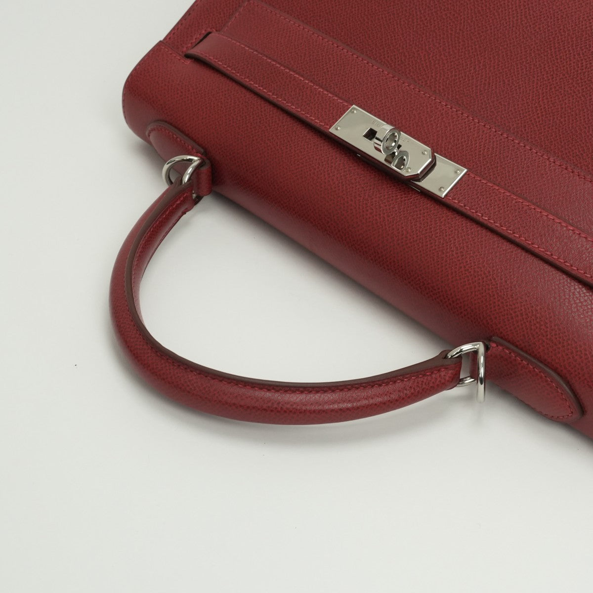 エルメス HERMES ケリー32 ケリー 32 バッグ トートバッグ ショルダーバッグ リセ ルージュヴィフ Rougevif レッド Red 赤 シルバー金具 ハンドバッグ 2Way Sマーク