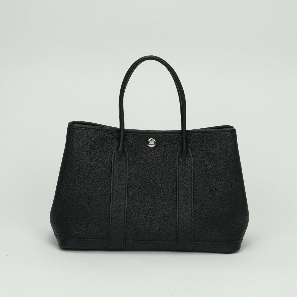 エルメス HERMES ガーデンパーティTPM ガーデンパーティ TPM ガーデンパーティ30 ガーデンパーティー バッグ トートバッグ ネゴンダ ノワール Noir ブラック Black 黒 シルバー金具 ハンドバッグ