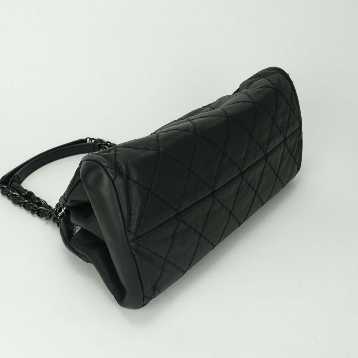 シャネル CHANEL マトラッセ ココマーク マドモアゼル バッグ ショルダーバッグ レザー ブラック Black 黒 ブラック金具 チェーンショルダーバッグ チェーンバッグ