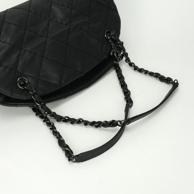 シャネル CHANEL マトラッセ ココマーク マドモアゼル バッグ ショルダーバッグ レザー ブラック Black 黒 ブラック金具 チェーンショルダーバッグ チェーンバッグ