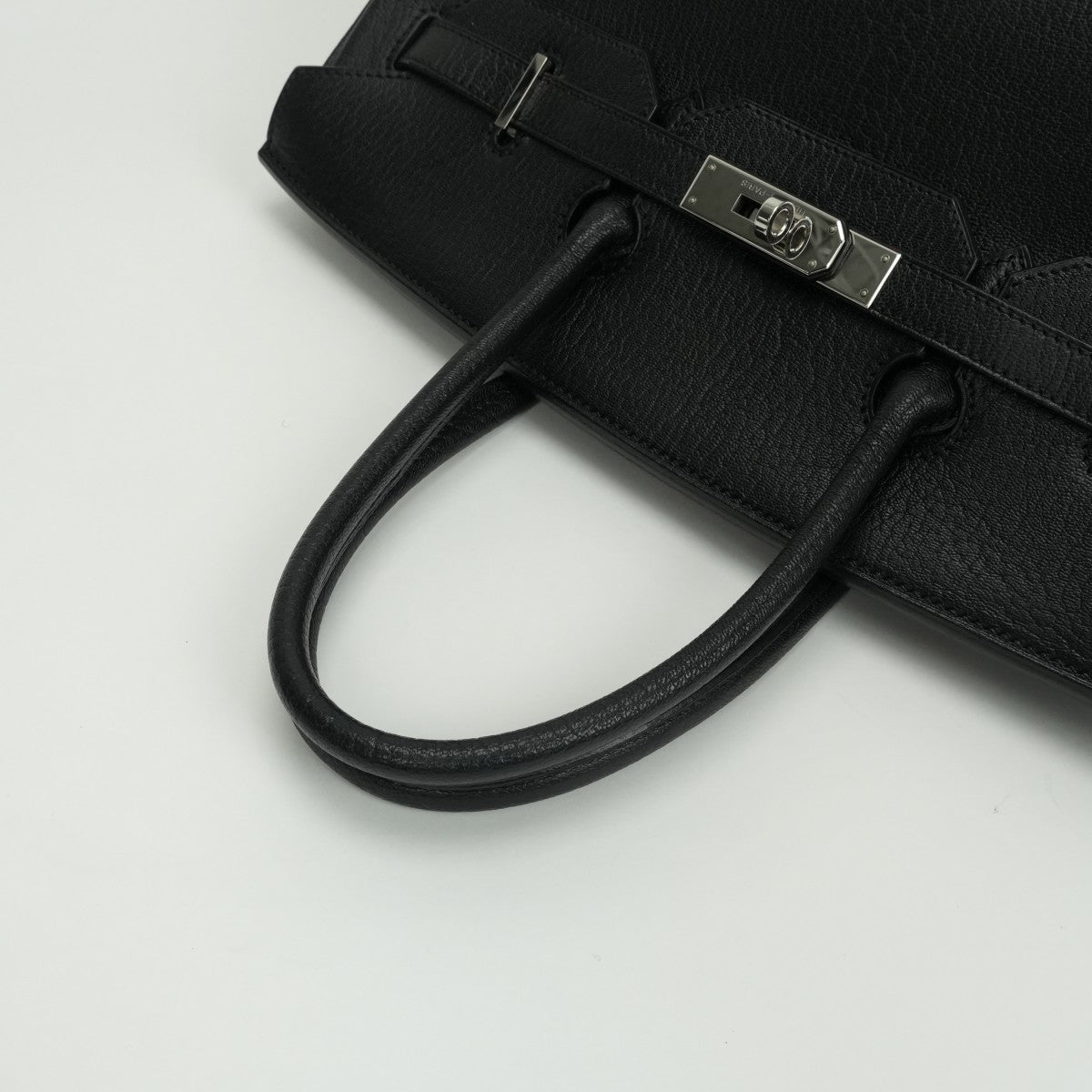 エルメス HERMES バーキン35 バーキン 35 バッグ トートバッグ コロマンデル ノワール Noir ブラック Black 黒 シルバー金具 ハンドバッグ シェーブル シェブルミゾル