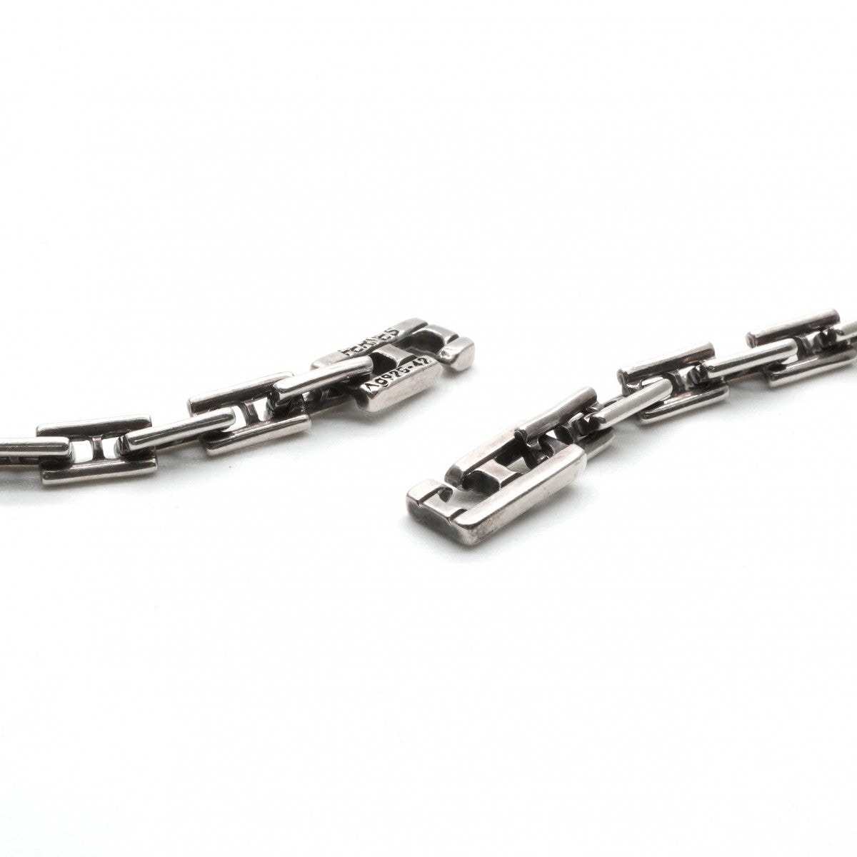 エルメス HERMES ヘラクレス ネックレス ペンダント チョーカー 925 銀 ヘラクレスPM　ヘラクレス42