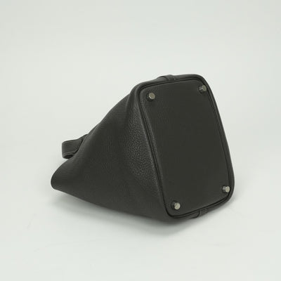 エルメス HERMES ピコタンロックPM ピコタンロック PM バッグ トートバッグ トリヨンクレマンス エタン Etain グレー gray シルバー金具 ハンドバッグ ピコタン ピコタンPM