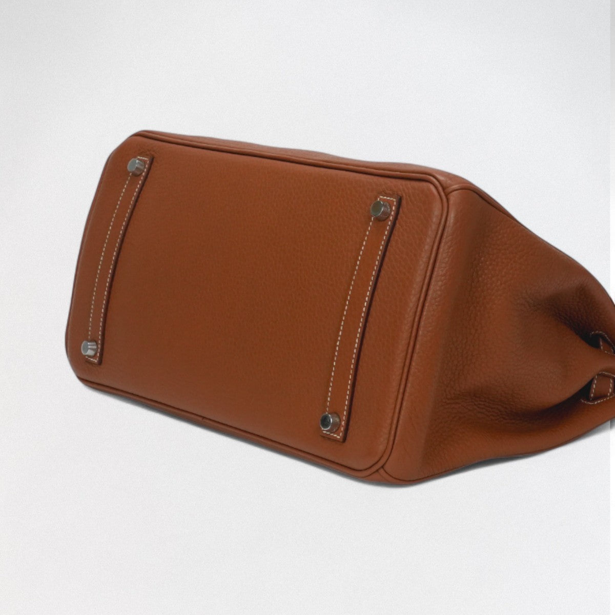 エルメス HERMES バーキン35 バーキン 35 バッグ トートバッグ トリヨンクレマンス ゴールド Gold ブラウン 茶 シルバー金具 ハンドバッグ