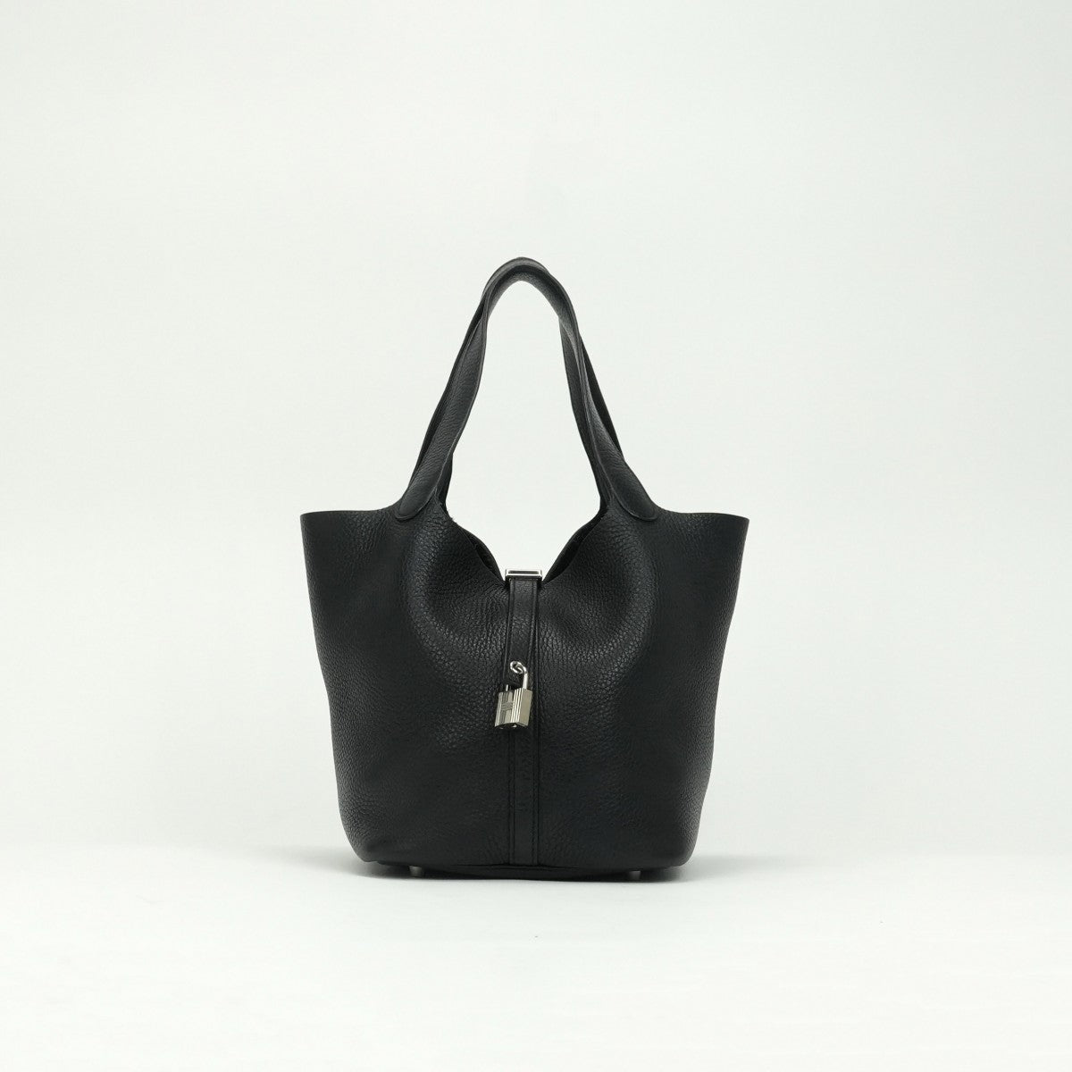 エルメス HERMES ピコタンロックMM ピコタンロック MM ピコタンロック22 バッグ トートバッグ トリヨンクレマンス ノワール Noir ブラック black 黒 シルバー金具