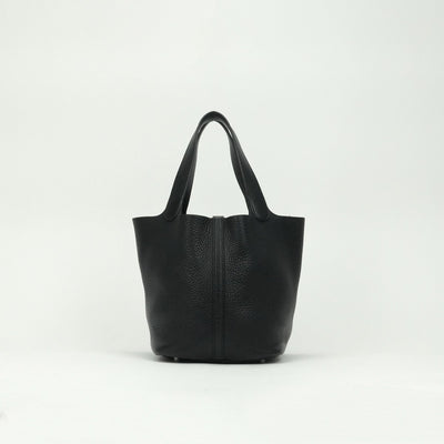 エルメス HERMES ピコタンロックMM ピコタンロック MM ピコタンロック22 バッグ トートバッグ トリヨンクレマンス ノワール Noir ブラック black 黒 シルバー金具
