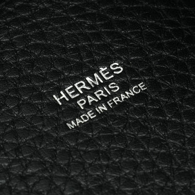 エルメス HERMES ピコタンロックMM ピコタンロック MM ピコタンロック22 バッグ トートバッグ トリヨンクレマンス ノワール Noir ブラック black 黒 シルバー金具