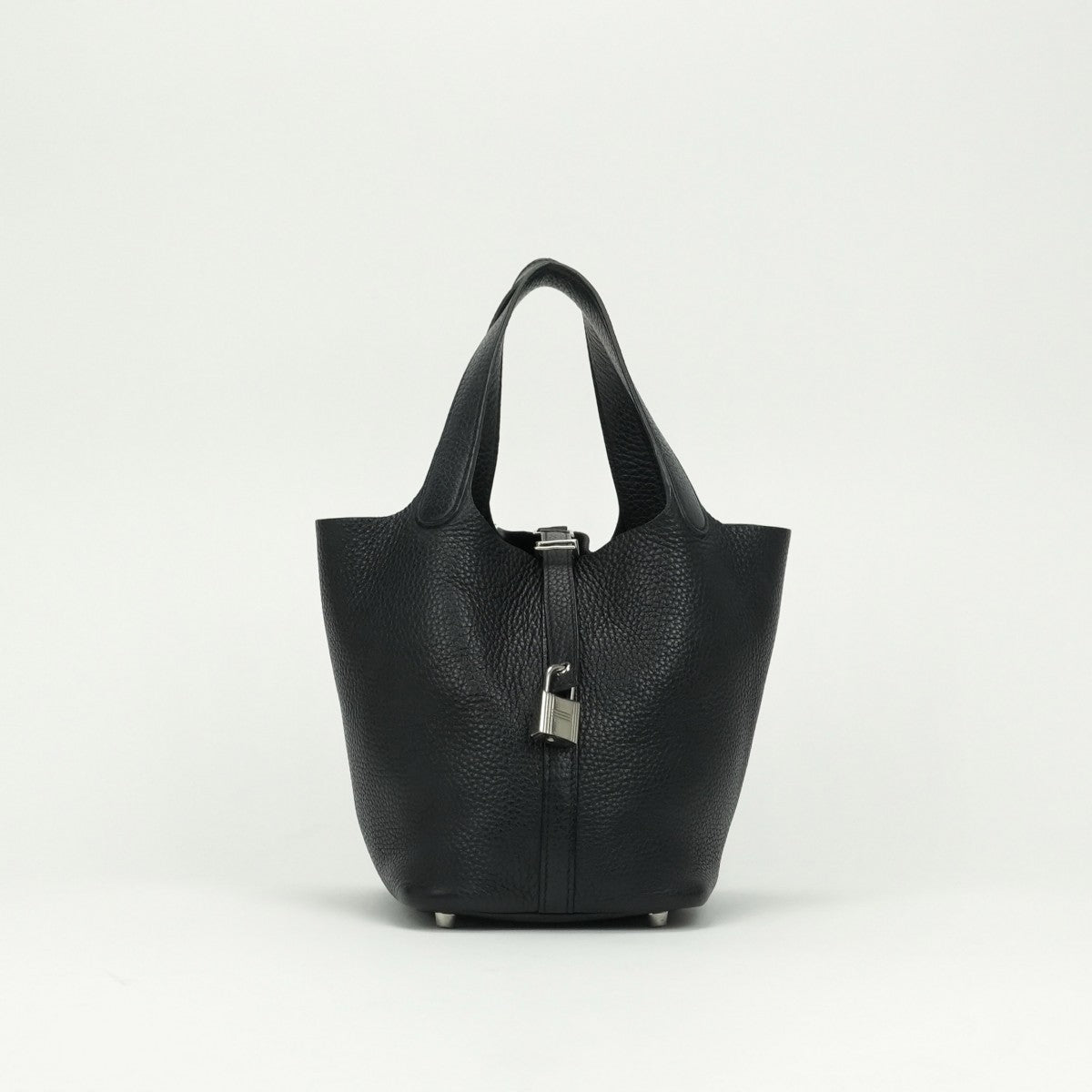 エルメス HERMES ピコタンロックPM ピコタンロック PM ピコタンPM ピコタンロック18 バッグ トートバッグ トリヨンクレマンス ノワール Noir ブラック black 黒 シルバー金具