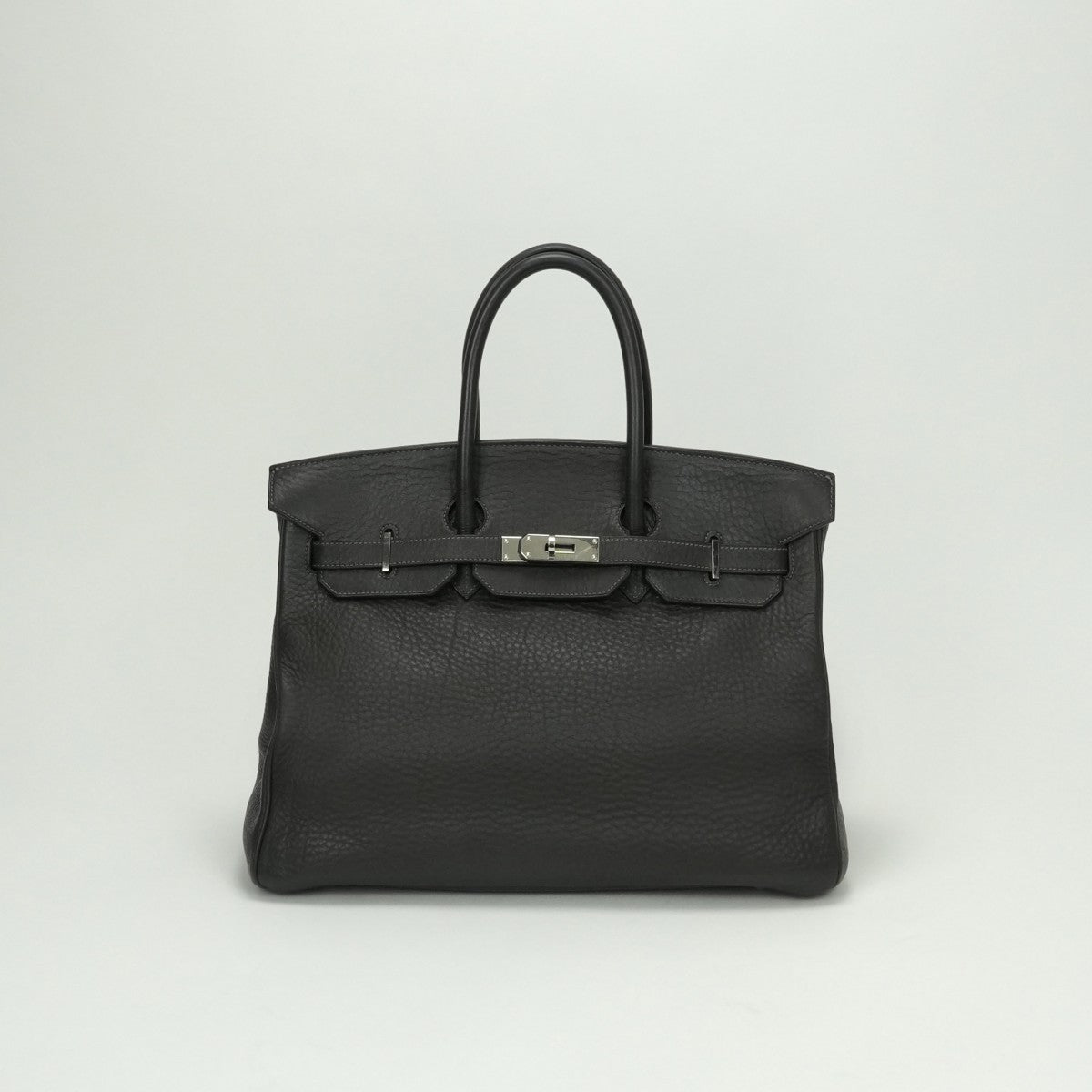 エルメス HERMES バーキン35 バーキン 35 バッグ トートバッグ フィヨルド グラファイト Graphite グレー Gray シルバー金具 ハンドバッグ