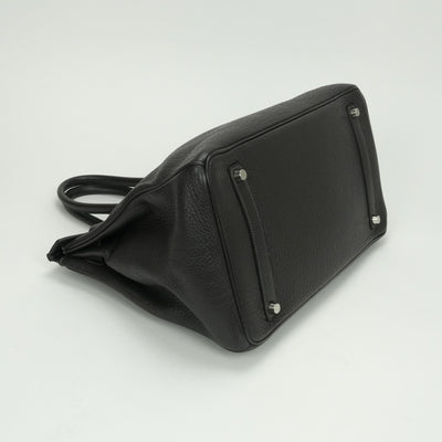 エルメス HERMES バーキン35 バーキン 35 バッグ トートバッグ フィヨルド グラファイト Graphite グレー Gray シルバー金具 ハンドバッグ