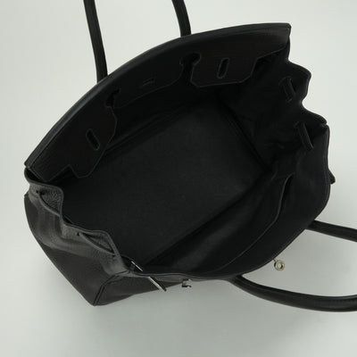 エルメス HERMES バーキン35 バーキン 35 バッグ トートバッグ フィヨルド グラファイト Graphite グレー Gray シルバー金具 ハンドバッグ