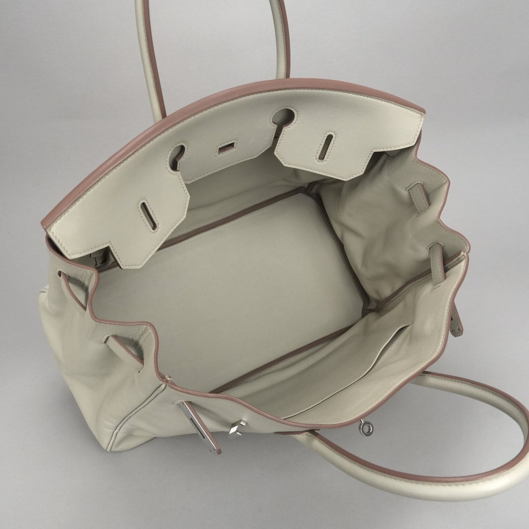 専用アリちゃん様　HERMES エルメス バーキン35 スイフト パールグレー エルメス HERMES バーキン35 バーキン 35 バッグ トートバッグ