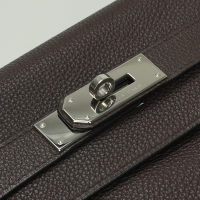 エルメス HERMES ケリー40 ケリー 40 バッグ トートバッグ ショルダーバッグ トゴ ショコラ Chocolate ブラウン Brown 茶 シルバー金具 ハンドバッグ 2way 内縫い V字金具 新型