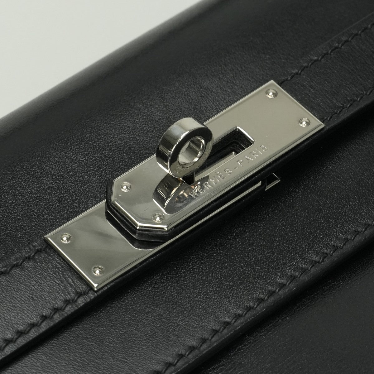 エルメス HERMES ケリー35 ケリー 35 バッグ トートバッグ ショルダーバッグ ボックスカーフ ノワール Noir ブラック Black 黒 シルバー金具 内縫い ハンドバッグ 2WAYバッグ V字金具