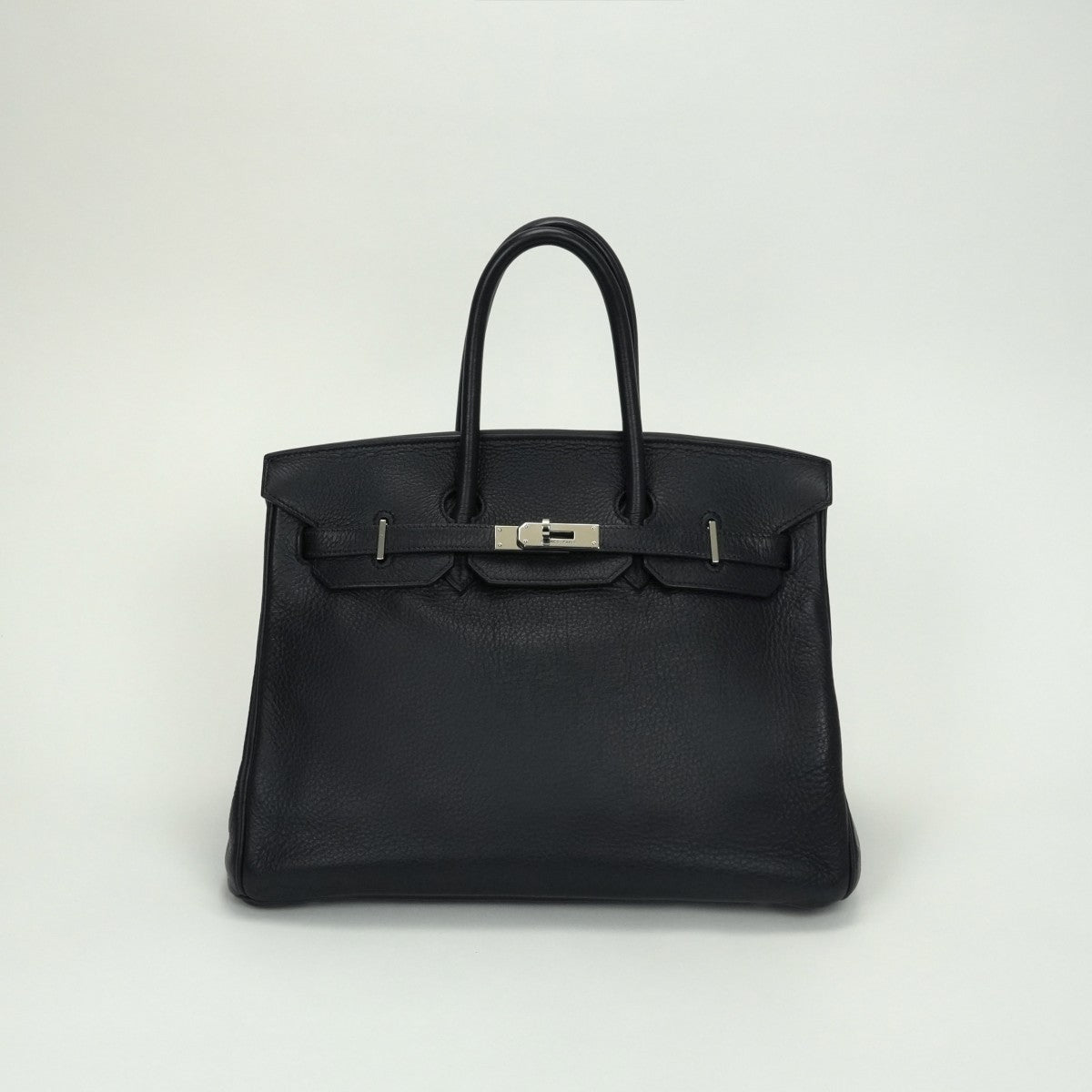 エルメス HERMES バーキン35 バーキン 35 バッグ トートバッグ トゴ ネイビー Navy ブルー Blue 紺 シルバー金具 ハンドバッグ