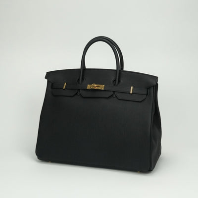 エルメス HERMES バーキン40 バーキン 40 バッグ トートバッグ トゴ ノワール Noir ブラック Black 黒 ゴールド金具 ハンドバッグ