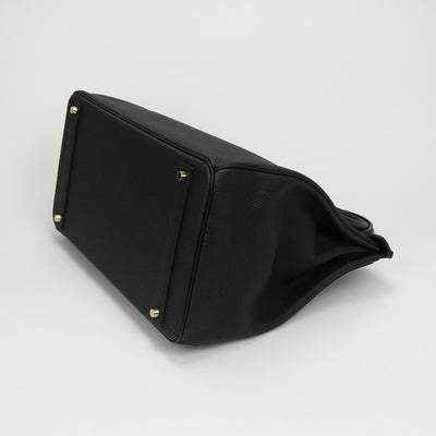 エルメス HERMES バーキン40 バーキン 40 バッグ トートバッグ トゴ ノワール Noir ブラック Black 黒 ゴールド金具 ハンドバッグ