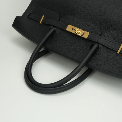 エルメス HERMES バーキン40 バーキン 40 バッグ トートバッグ トゴ ノワール Noir ブラック Black 黒 ゴールド金具 ハンドバッグ