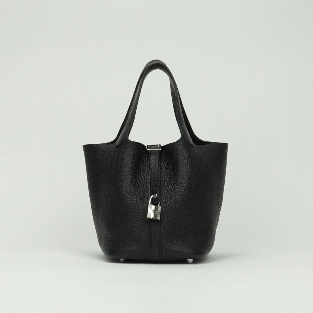 エルメス HERMES ピコタンロックPM ピコタンロック PM バッグ トートバッグ トリヨンクレマンス ノワール noir ブラック Black 黒 シルバー金具 ピコタン ハンドバッグ ピコタンロック18 ピコタン18