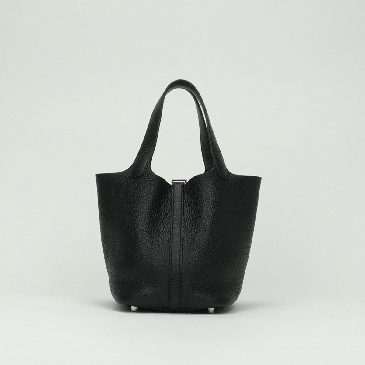 エルメス HERMES ピコタンロックPM ピコタンロック PM バッグ トートバッグ トリヨンクレマンス ノワール noir ブラック Black 黒 シルバー金具 ピコタン ハンドバッグ ピコタンロック18 ピコタン18