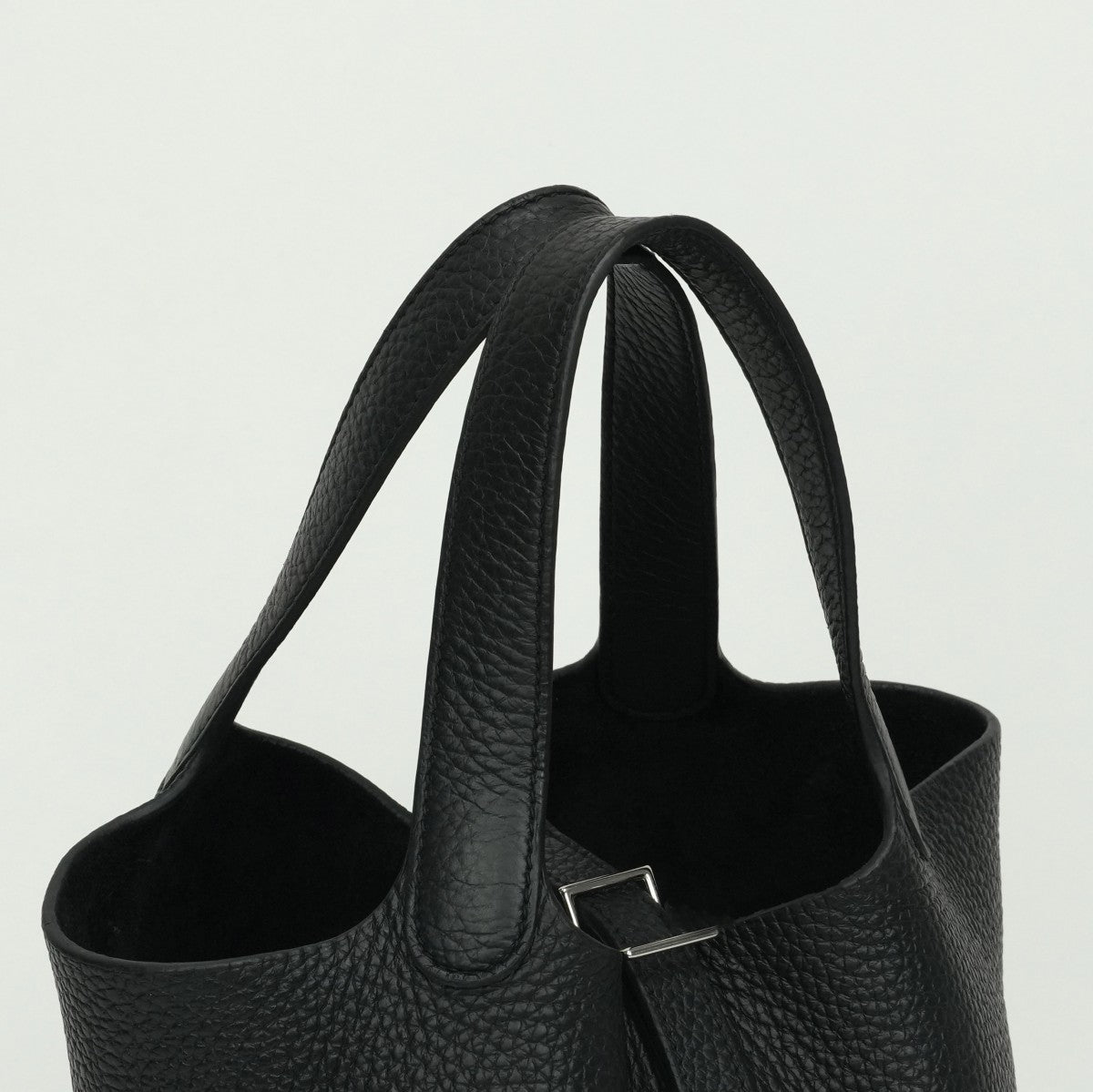 エルメス HERMES ピコタンロックPM ピコタンロック PM バッグ トートバッグ トリヨンクレマンス ノワール noir ブラック Black 黒 シルバー金具 ピコタン ハンドバッグ ピコタンロック18 ピコタン18