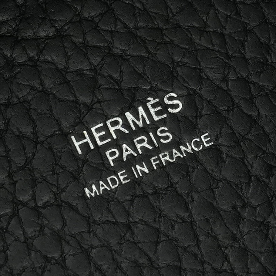 エルメス HERMES ピコタンロックPM ピコタンロック PM バッグ トートバッグ トリヨンクレマンス ノワール noir ブラック Black 黒 シルバー金具 ピコタン ハンドバッグ ピコタンロック18 ピコタン18