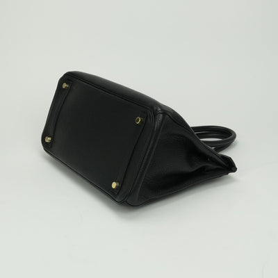 エルメス HERMES バーキン30 バーキン 30 バッグ トートバッグ トリヨンクレマンス ノワール Noir ブラック BLACK 黒 ゴールド金具