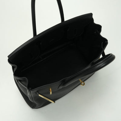 エルメス HERMES バーキン30 バーキン 30 バッグ トートバッグ トリヨンクレマンス ノワール Noir ブラック BLACK 黒 ゴールド金具