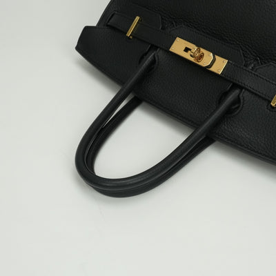 エルメス HERMES バーキン30 バーキン 30 バッグ トートバッグ トリヨンクレマンス ノワール Noir ブラック BLACK 黒 ゴールド金具