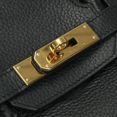 エルメス HERMES バーキン30 バーキン 30 バッグ トートバッグ トリヨンクレマンス ノワール Noir ブラック BLACK 黒 ゴールド金具