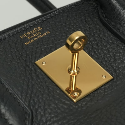 エルメス HERMES バーキン30 バーキン 30 バッグ トートバッグ トリヨンクレマンス ノワール Noir ブラック BLACK 黒 ゴールド金具
