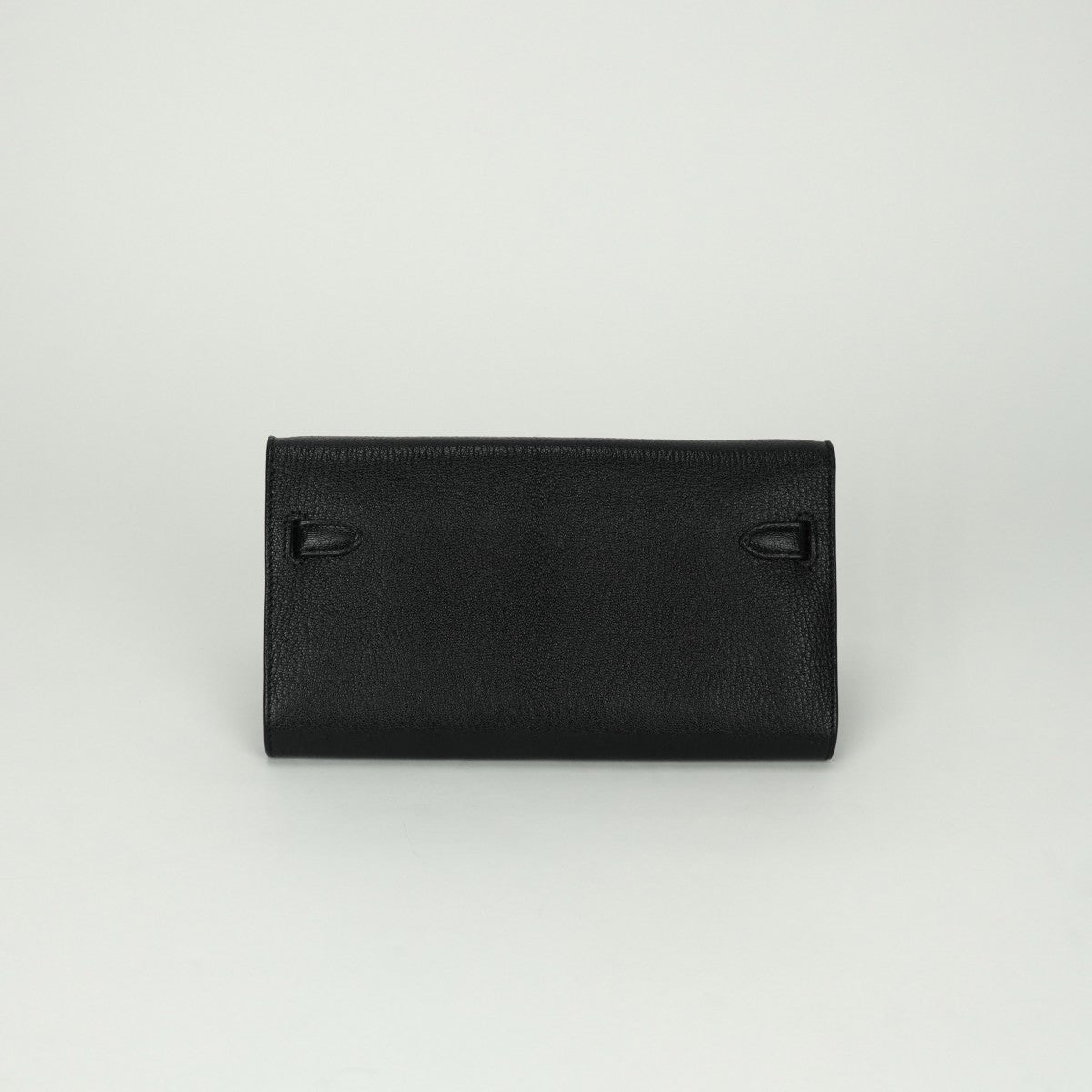 エルメス HERMES ケリーウォレットトゥーゴー ケリーウォレット トゥーゴー シェブルミゾル 財布 長財布 ロングウォレット シェーブル ノワール noir ブラック black 黒 ゴールド金具 ショルダーウォレット