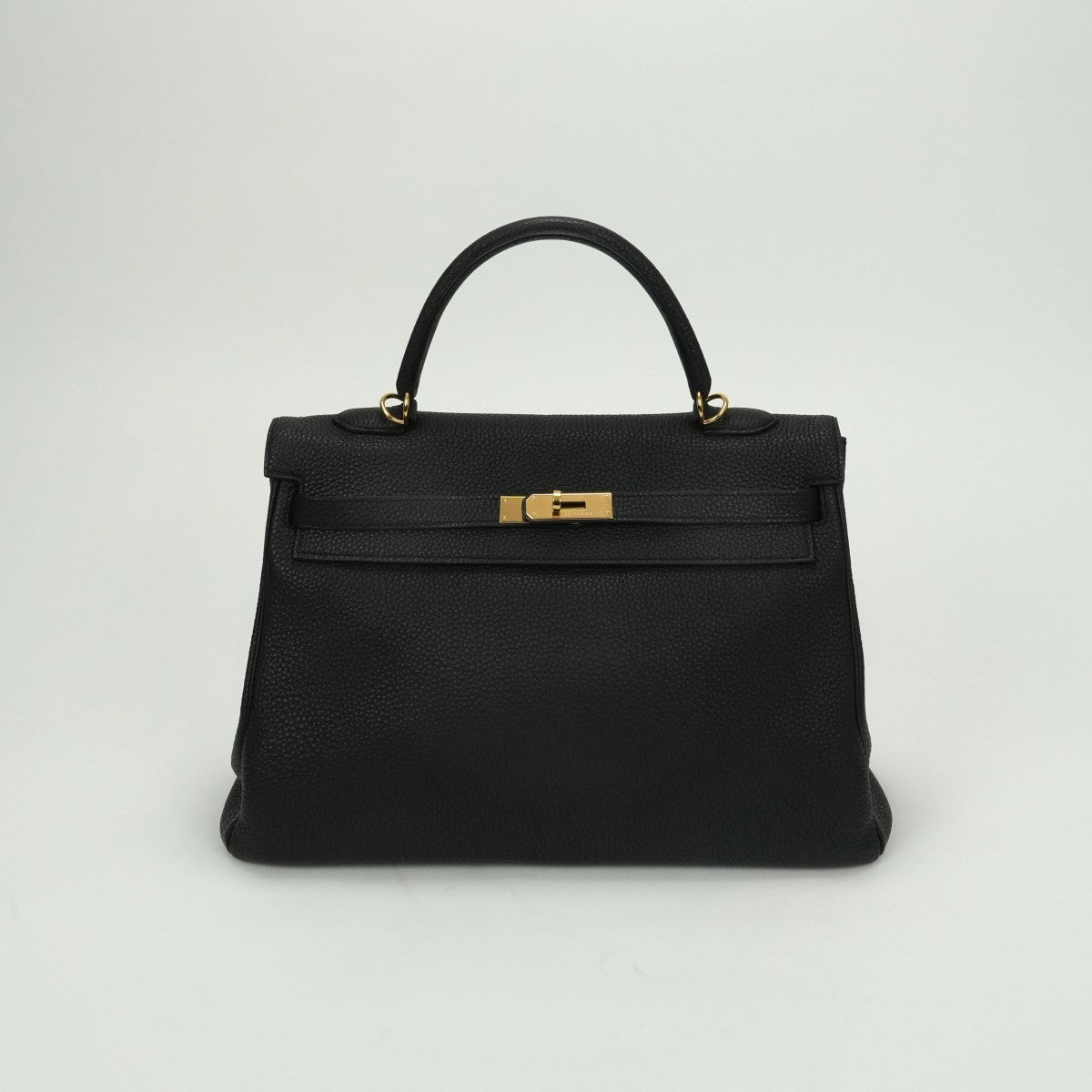 エルメス HERMES ケリー35 ケリー 35 バッグ トートバッグ トゴ ノワール Noir ブラック Black 黒 ゴールド金具 ハンドバッグ 内縫い V字金具 新型