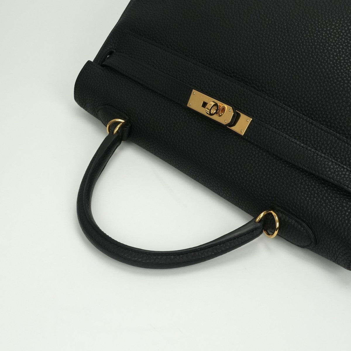 エルメス HERMES ケリー35 ケリー 35 バッグ トートバッグ トゴ ノワール Noir ブラック Black 黒 ゴールド金具 ハンドバッグ 内縫い V字金具 新型